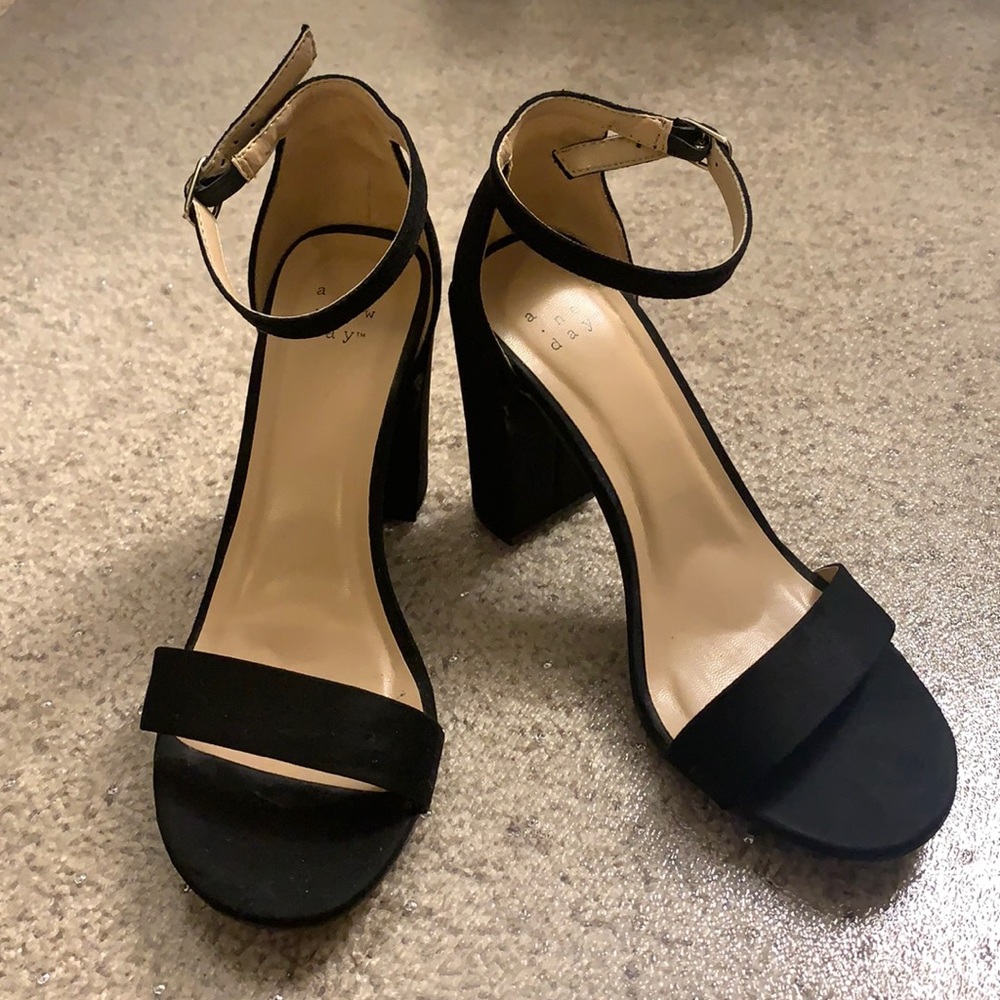 Target 3 inch Black Heels
